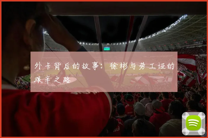 外卡背后的故事：徐彬与劳工证的艰辛之路